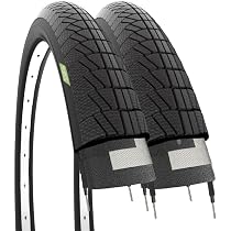 EBB14NED Fahrradschlauch & Reifen Set – 14 Zoll, Für Kinderfahrräder, Schwarz, 47-254