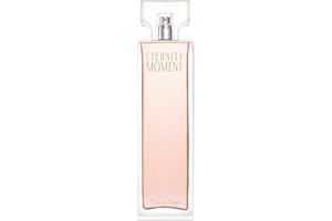 CALVIN KLEIN Eternity Moment - Eau de Parfum para mujer |Fragancia femenina afrutada y floral con notas de guayaba, granada y madera de rosas | 100 ml