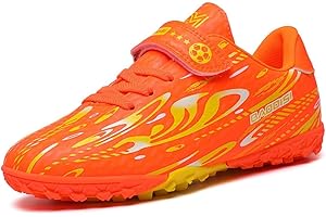 Sainilei Scarpe da Calcio Ragazzi FG/AG Professionale All'aperto Calcio da Scarpe Ragazzo TF Allenamento Bambini Teenage Spike