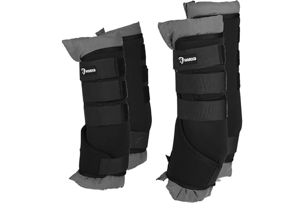 Horka Bottes de transport pour écurie avec doublure en coton amovible