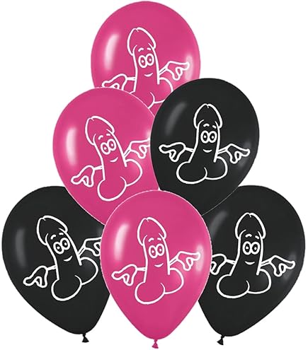 Palloncini Divertenti Per Addio Al Nubilato E Celibato - 25 Pezzi Biodegradabili - Foto 12