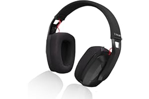 The G-Lab - Korp Platinium - Casque Gaming sans Fil Rechargeable PC/Ps4/Ps5 - Casque Gamer sans Fil Double Modes Bluetooth / 2.4Ghz - Son Stéréo Haute Qualité, Connexion Fluide - New