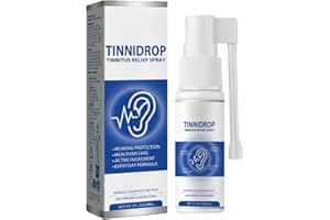BIGYQIU Tinnitus Relief Spray,Tinnidrop Ear Tinnitus Sprays,Ear Drops for Ti/nnitus,E/ar Ringing Spray,Ea/r Pain DRO/ps,T/innitus Ea/r D/rops,E/ar R/inging Treatment Oil