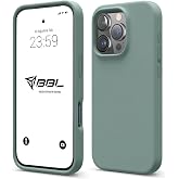 iPhone Kılıf İnce Sıvı Silikon 3 Katmanlı Tam Kaplamalı Yumuşak Jel Kau&ccedil;uk Kılıf Kapak (Yeşil, iPhone 16 Pro Max(42)