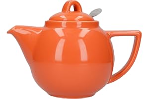London Pottery Geo Filter Infuser Teapot, Ceramic, Nectar, 2 Cup (650 ml)