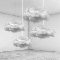 MFCGHXR 6 Stck dekowatte Wolke, deko Watte Wolke, Teiliges Knstliche  Wolken Wolke Requisiten Watte Wolken deko, wolkendekoration raumdeko oder  DIY Party deko Set von 6: Amazon.de: Elektronik & Foto