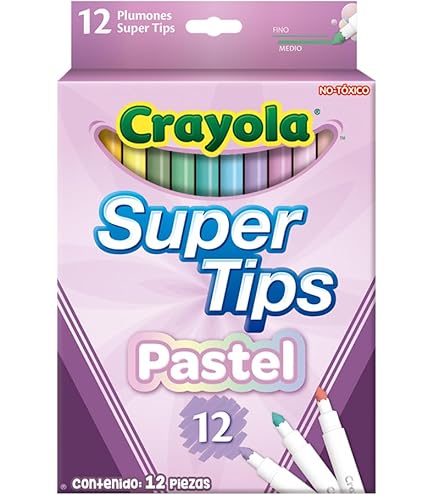 CRAYOLA Pennarelli Lavabili A Punta Conica Grossa Confezione Da