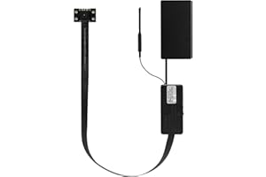 WIWACAM MW5 2023-gen WLAN-Kamera 4K Ultra HD, Bewegungserkennung, Überwachungskammera-Innen, microSD-Karte Steckplatz, Alarm auf Handy, E-Mail-Alarm, Nachtsicht, Akku