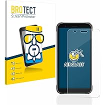 BROTECT AirGlass Panzerfolie (3 Stück) Für Blackview BV8900 – Kratzfest 9H, Anti-Fingerprint, Made In Germany