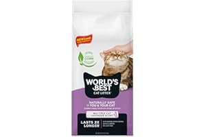 World's Best Cat Litter 28lb (12.7kg) Lavender Scented