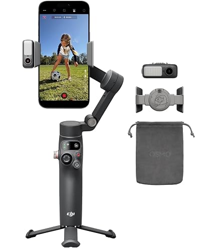 DJI Osmo Mobile 7P for iPhone, Native Tracking, Android, Native