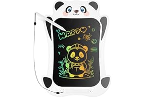 Genialba Panda Tableta de Dibujo LCD de 8,5 Pulgadas Pizarra para niños Juguetes educativos Regalos de cumpleaños de Navidad Juguetes para niños de 2 3 4 5 6 años