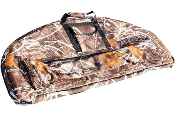 SGerste léger Portable Outdoor Chasse Tir à l'arc sur toile poulies Sac Housse de protection Camouflage 115 x 45 x 45 cm