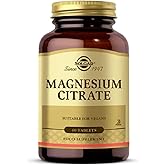 Solgar Magnesium Citrate 200 mg, Kas ve Sinir Fonksiyonları i&ccedil;in Magnezyum Desteği, Tablet, 60 Adet