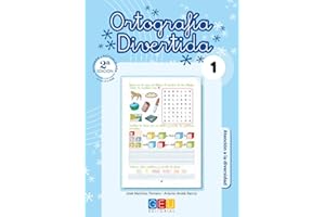 Ortografía divertida 1 / Editorial GEU / 1º Primaria / Mejora la ortografía / Recomendado como apoyo / Con actividades sencillas de repaso