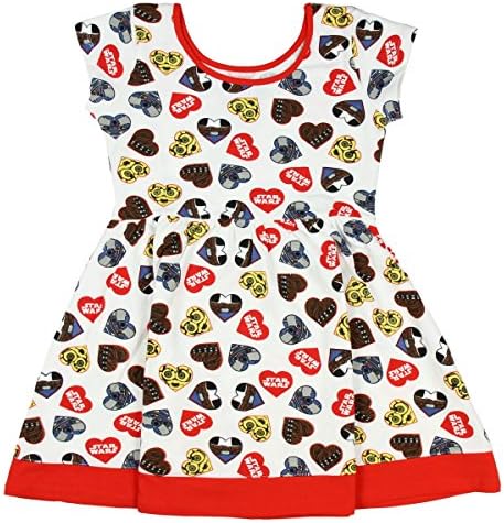 Star Wars Heart Good Guys Big Girls Dress (X-Large)