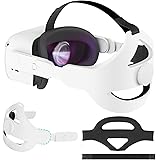Kopfband für Oculus/Meta Quest 2 Headset Kopfgurt, Ersatz für Oculus Quest 2 Elite Gurt, Meta Quest 2 Strap Reduziert den Kop