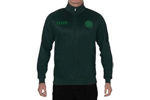 CELTIC F.C. Celtic FC Mens Jacket Track Top Retro OFFICIAL Football Gift