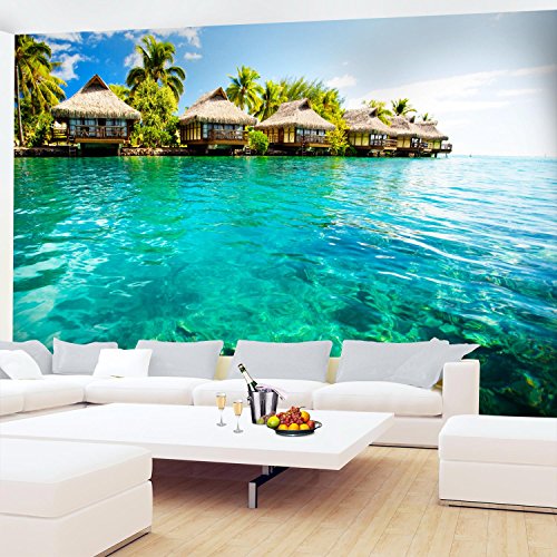 Fototapete Paradise 396 x 280 cm – Vliestapete – Wandtapete – Vlies Phototapete – Wand – Wandbilder XXL – !!! 100% MADE IN GERMANY !!! Runa Tapete 9011012c - 4