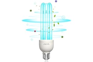 BrightArk Lampe Desinfektion mit Ozon LED Licht 35W E27 254nm Keimtötende Lampe Starke Sterilisation und Desinfektion AC220-240V Perfekt für Küche, Schlafzimmer, Wohnzimmer, Büro Frischluft