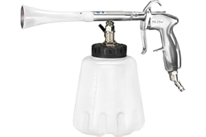 BenBow Pro Blue Storm Pistolet de Nettoyage à air comprimé – très Durable – pour Un Nettoyage en Profondeur sans Contact : Voitures, camions, Bus, Tissus d'ameublement – également adapté au soufflage