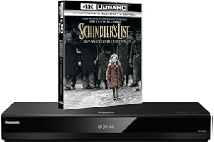 PANASONIC BUNDLE Panasonic DP-UB820 MULTIREGION for DVD Bundle with Schindlers List 25th Anniversary 4K UHD Disc - 2 Items