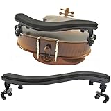 TIMESETL Violino Poggiaspalla 3/4 e 4/4, Spalliera Violino Poggiaspalla Regolabile Mentoniera Violino Spallina Violino