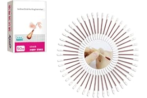 VL VILLORE Bastoncillos de Yodo para Emergencias para viaje- 50 Unidades para Desinfectar Rápidamente