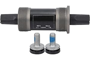 FOLOSAFENAR Movimento Centrale sigillato da 68 mm ， Cono Quadrato ， Cuscinetto in Metallo per Mountain Bike con Viti ， Perno 68 x 113 mm / 120 mm / 126 mm