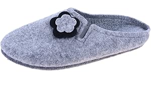 Kapcie damskie zimowe – ciepłe pantofle damskie z filcu wełnianego – filcowe pantofle damskie – damskie kapcie zimowe – ciepłe kapcie damskie, filcowe