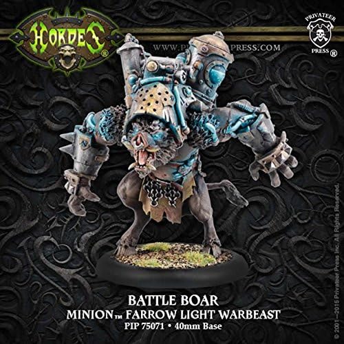 Hordes Minions Battle Boar Light Warbeast (1 figure, PIP75071)