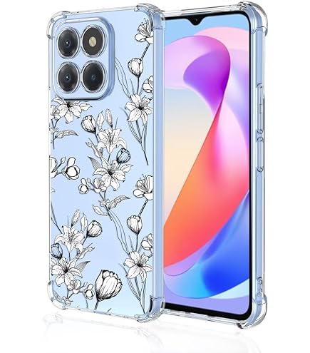 PanXCase Cover per Honor X8b - Custodia 3D Heart Disegni Cute Silicone, Protezione Fotocamera Ragazze Donne Antiurto Antigraffio Case (Brown