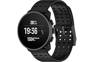 Th-some Correa para Suunto 9 Peak Pro/Vertical - 22MM Ajustable de Silicona Compatible con Suunto 5 y 9 Peak