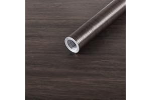 ARTHOME WALL DECOR Arthome naklejki winylowe meble z drewna orzechowego, 44 cm x 3 m samoprzylepna tapeta, kontakt papier dekoracyjny na blaty, meble, okładziny ścienne, łatwe do czyszczenia usuwalne