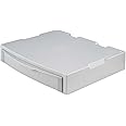 HAN 9250-11, MONITOR stand. Expert monitor stand with 1 drawer, stable, stylish and stackable, grey