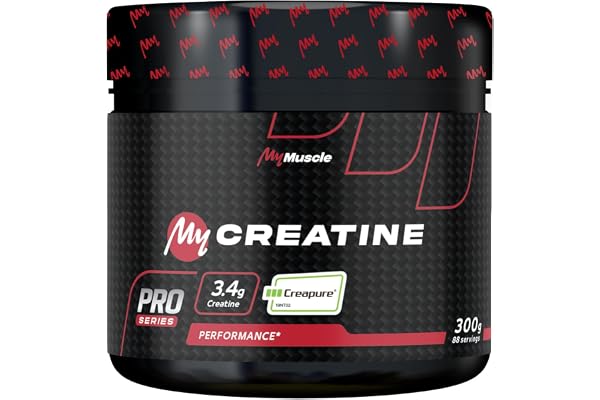 MyMUSCLE - My Creatine - Créatine Monohydrate en Poudre Label Creapure® - Saveur Neutre 300g - 88 Portions