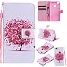 Produktbild P8 Lite 2017 Schutzhülle,Leder Hülle für Huawei P8 Lite 2017,Huawei Honor 8 Lite Handyhülle,P8 Lite 2017 Hülle Flip Case Wallet,Fanryn Mode Muster Farbmuster Etui Cover Handytasche Kunstleder Schutzhülle PU Leder Ledercase Hülle Ultra Slim Flip Leather Case Cover Book Style Tasche Wallet Schutzhülle Etui Tasche Handytasche Hülle für Huawei P8 Lite 2017/Honor 8 Lite - Farbiger Baum
