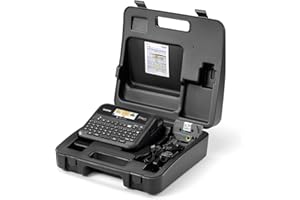 BROTHER P-TOUCH PT D610BTVP Etiqueteuse | Clavier Azerty, écran LCD | Connexion Bluetooth |Rubans jusqu'à 24 mm de large| Avec Malette de Transport et Adaptateur Secteur