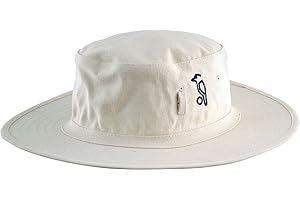 Kookaburra Cricket Towel Band Fielders Cap Batsmens Wide Brim Sun Hat Neutral