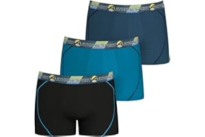 Athena - Lot de 3 Boxers Homme Athena Sport Training Dry - Microfibre Ultra Extensible Respirante, Séchage Rapide - Label OEKO-TEX® standard 100