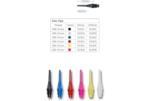 ‎BULL'S Bull´s Star Soft Tips (2BA) Typ: Short