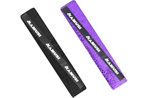 Luckious 2 PCS Premium Badminton and Tennis Racket Grip Tape,Non-Slip Absorbent Towel Grip Tape Kit for Tennis,Badminton,Squash Racket Handles,Baseball Bat Grips,Self-Adhesive.