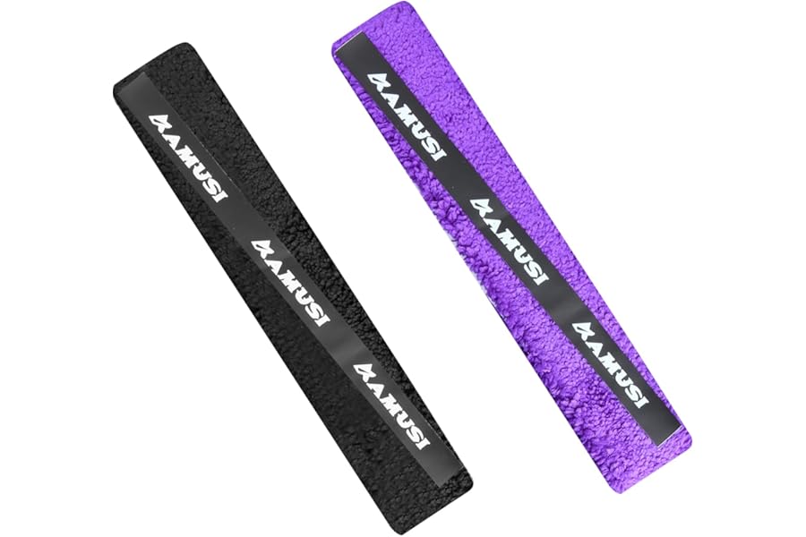 Luckious 2 PCS Premium Badminton and Tennis Racket Grip Tape,Non-Slip Absorbent Towel Grip Tape Kit for Tennis,Badminton,Squash Racket Handles,Baseball Bat Grips,Self-Adhesive.