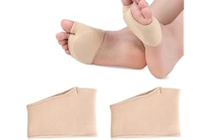 CUHZA Mittelfußpolster Polsterung Weiche und Bequeme Ballenpolster Schmerzlinderung Vorfußpolster für Damen und Herren, 1 Paar