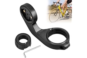 Support Guidon GPS Compatible avec Garmin Edge Bike Computer Support de Cintre VTT - Support Guidon de vélo pour GPS Vélo de Montagne Accessoires de Sports de Plein Air