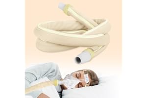 HYDOMI Housse isolante à fermeture éclair intégrale de 1,8 m pour éviter les pluies – Housse de tuyau CPAP compatible avec tous les tubes – Qualité 100 % sans danger pour la peau – Tissu doux sans