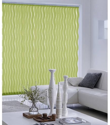 Rail Pour Stores à Lamelles Verticales 89 Mm - Ouverture Latérale, Longueur 320 Cm - Blanc, Fixation Murale Ou Plafond