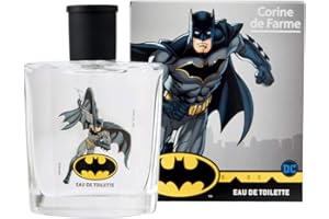 Corine de Farme, Eau de Toilette Fraîcheur Batman, Parfum Disney, Parfum pour enfant dès 3 ans, Formulation Garantie Clean Beauty, Fabrication 100% Française