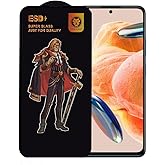 واقي شاشة مضاد للكهرباء الساكنة، زجاج غير قابل للكسر ومقاوم للغبار، متوافق مع Bzontech Xiaomi Redmi Note 12 Pro