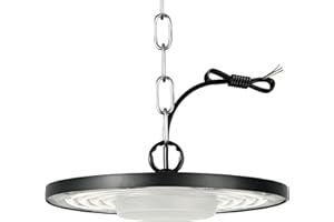 toobettp 200W Naves Industriales LED, UFO LED Lámpara de Alta Bahía 20000LM 6500K Foco LED Industrial, Iluminacion LED Impermeable IP65 para Patio, Garaje, Fábrica, Taller